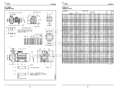 размеры насоса fhe 40-160/40